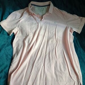 Banana Republic Light Pink Polo Shirt - Medium
